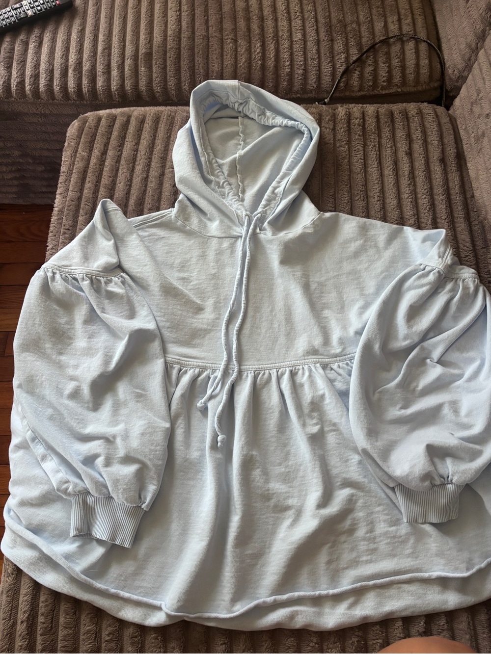 Aerie Light oversized  Baby Blue Hoodie